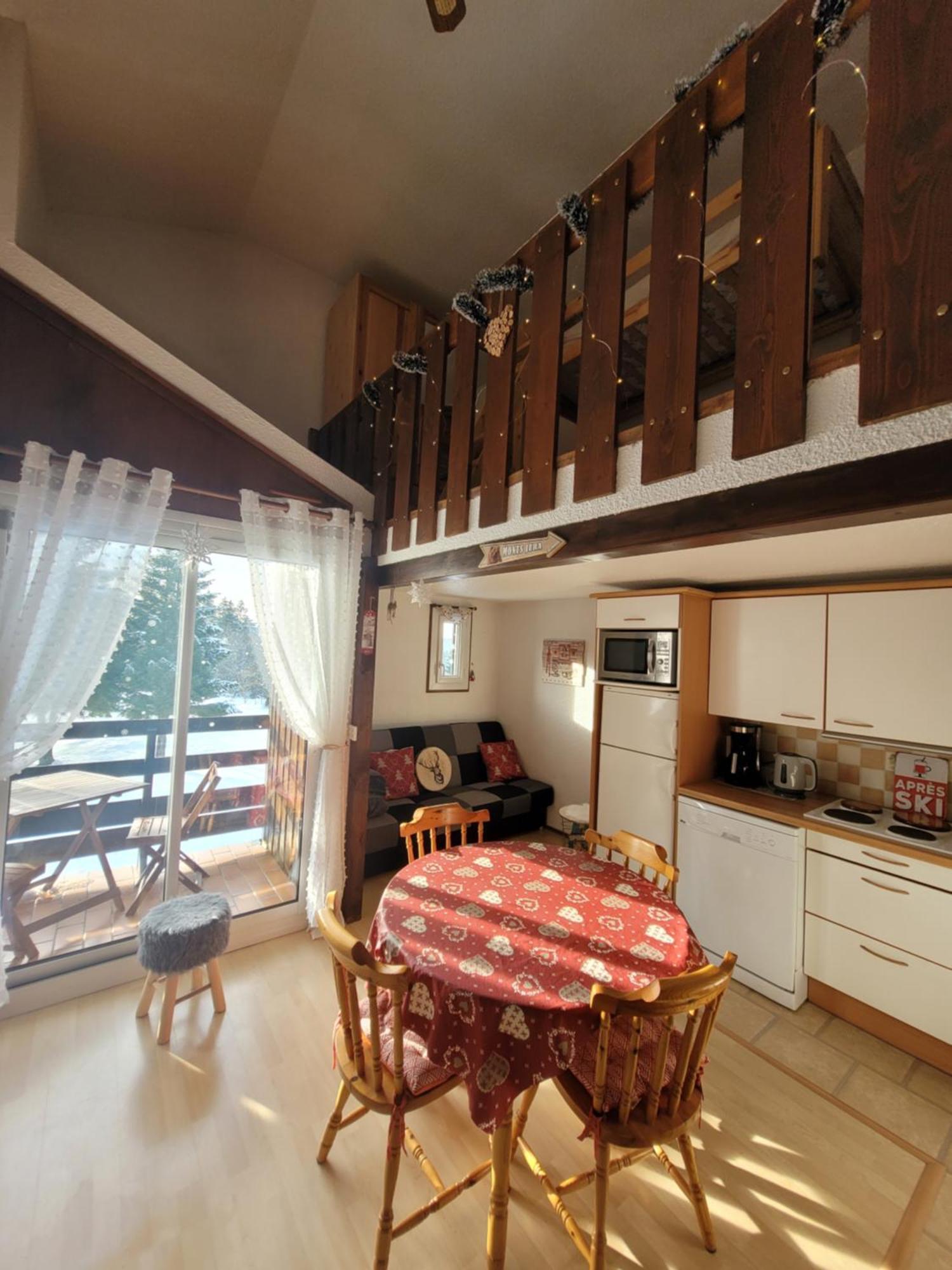 Le Duplex, Superbe Cocon Au Coeur Des Rousses, Tout Confort 5 Pers, Draps Inclus Les Rousses Dış mekan fotoğraf